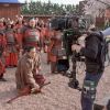 Een foto van Carl Rinsch op de set van 47 Ronin
